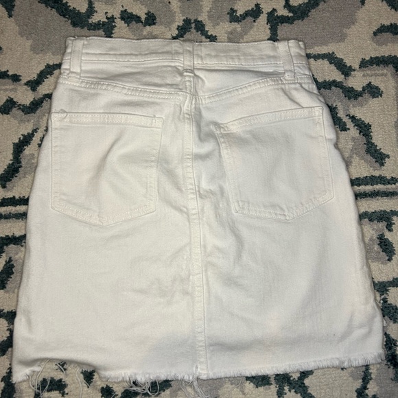 Aritzia Wilfred Free White Jean skirt Size 2 - Picture 6 of 7